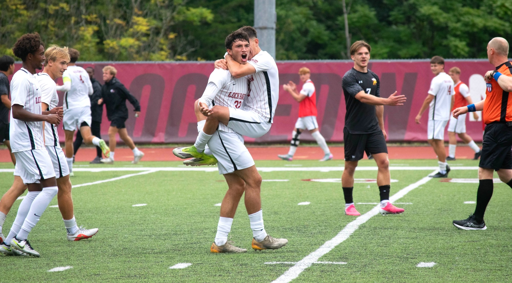 Men's Soccer Celebration