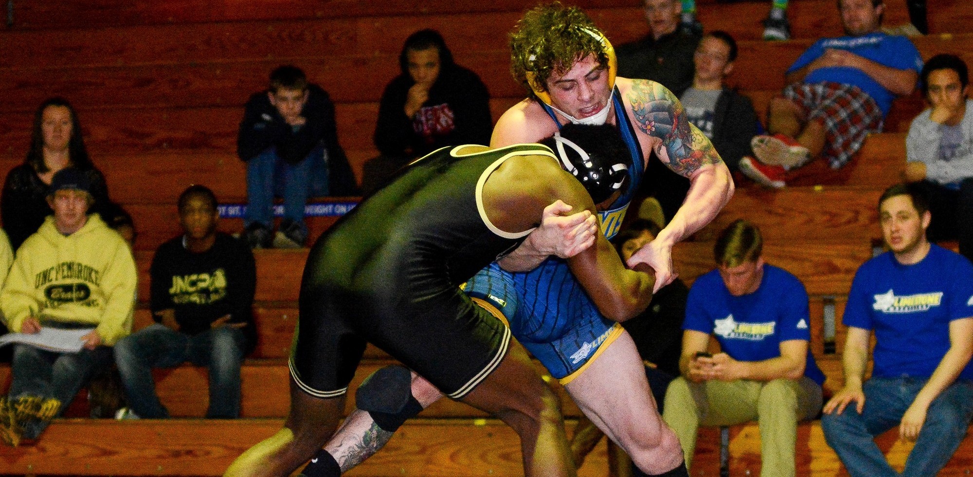 Tanner Saraceno Men's Wrestling Limestone University Athletics