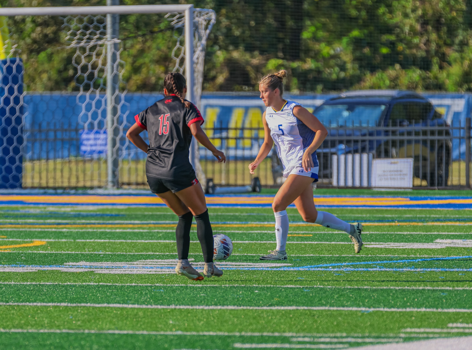 On October 2, 2024, the Limestone Saints women's soccer team secured a hard-fought victory against the Wolves with a final score of 2-1 at Saints Field. The match, attended by 87 enthusiastic fans, showcased the Saints' resilience and strategic play.