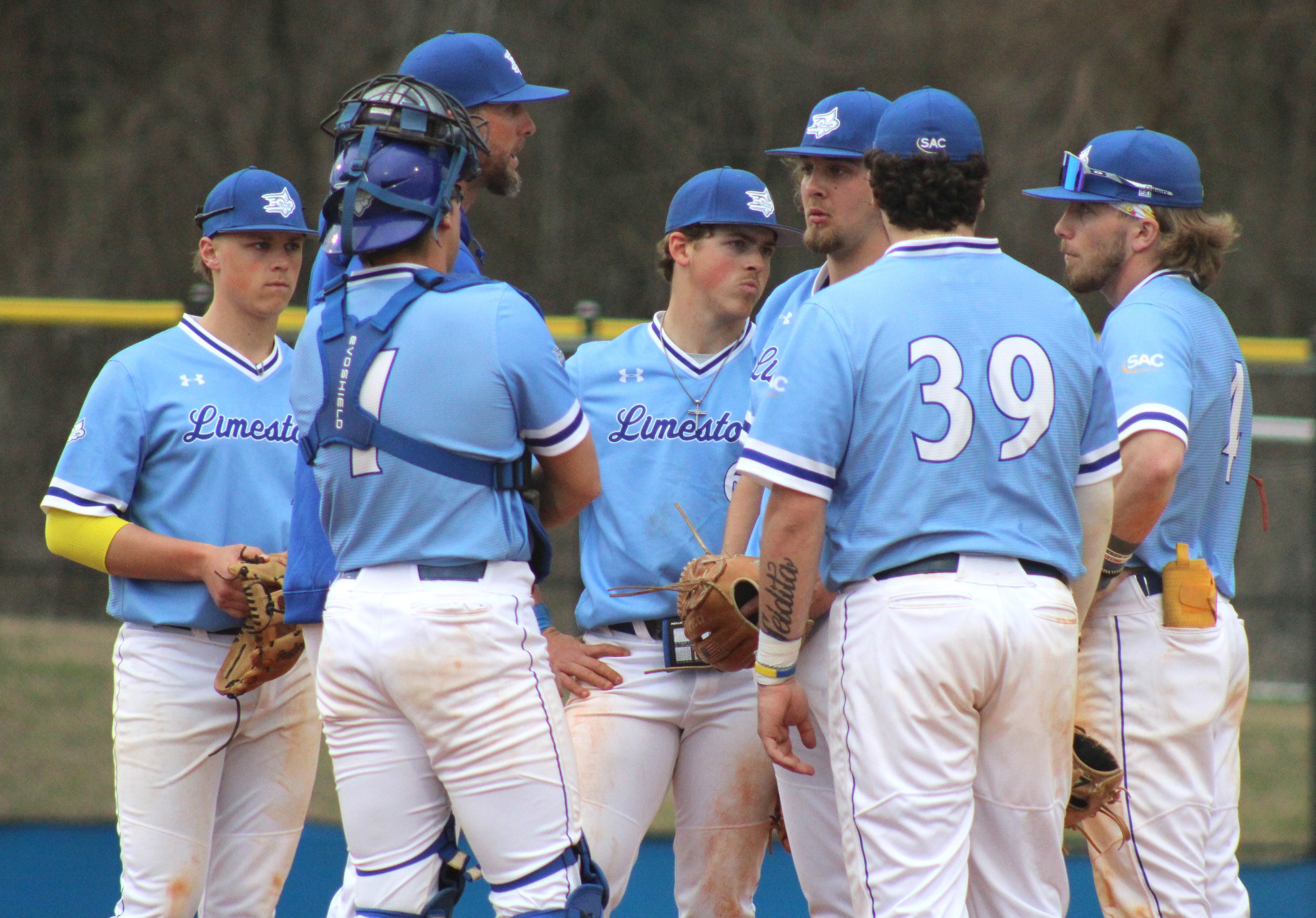 Saints Baseball Takes Road Loss at No. 2 North Greenville Limestone