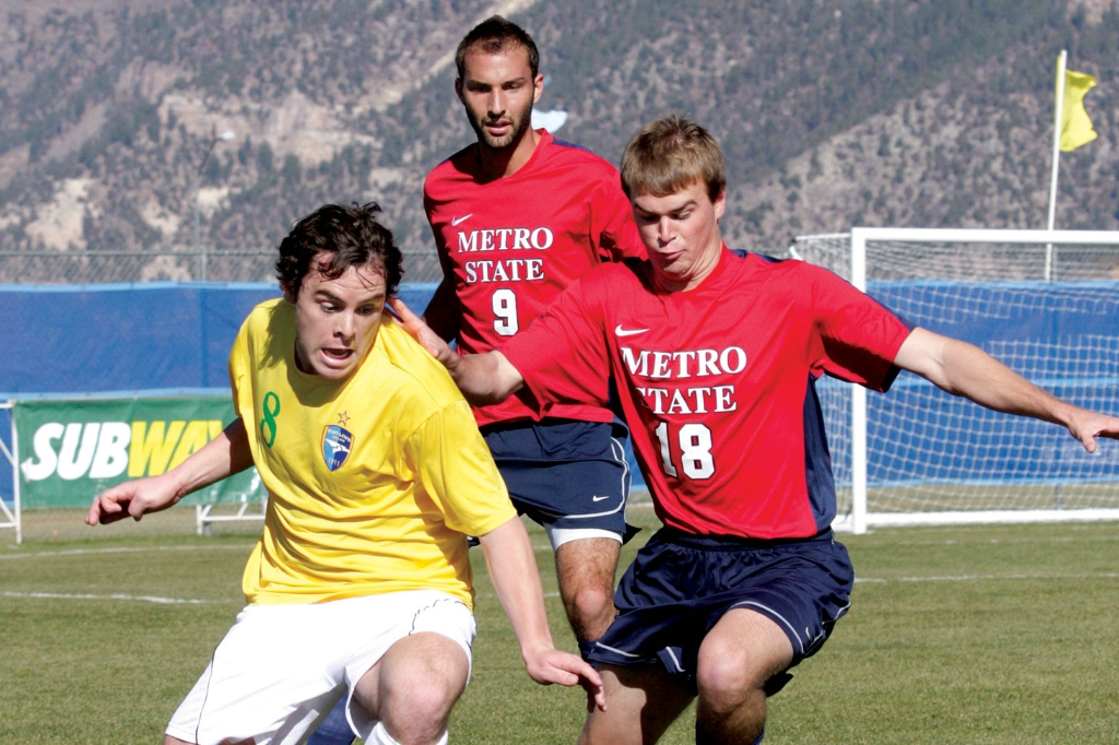 Ryan Baker Men's Soccer MSU Denver Athletics