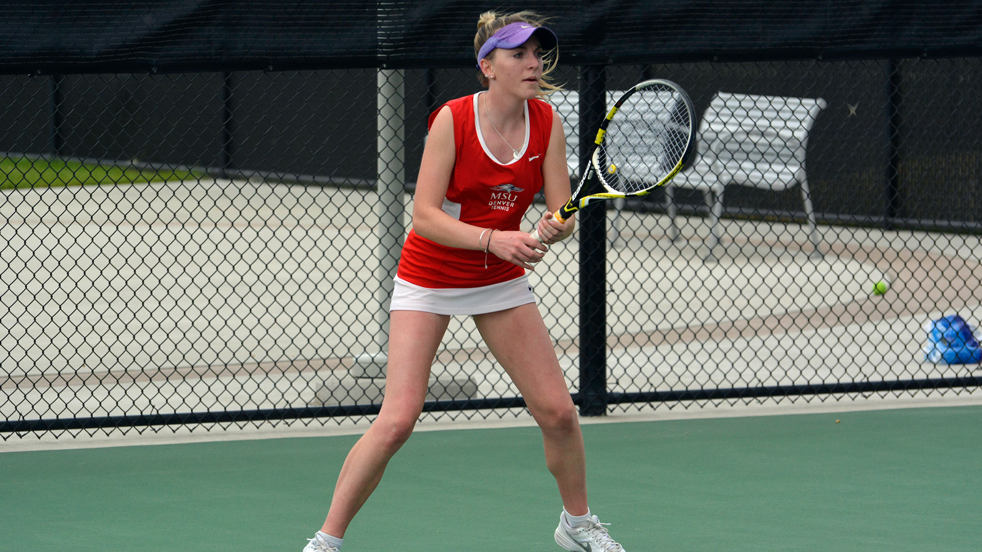 Tabitha Porter in a ready stance 
