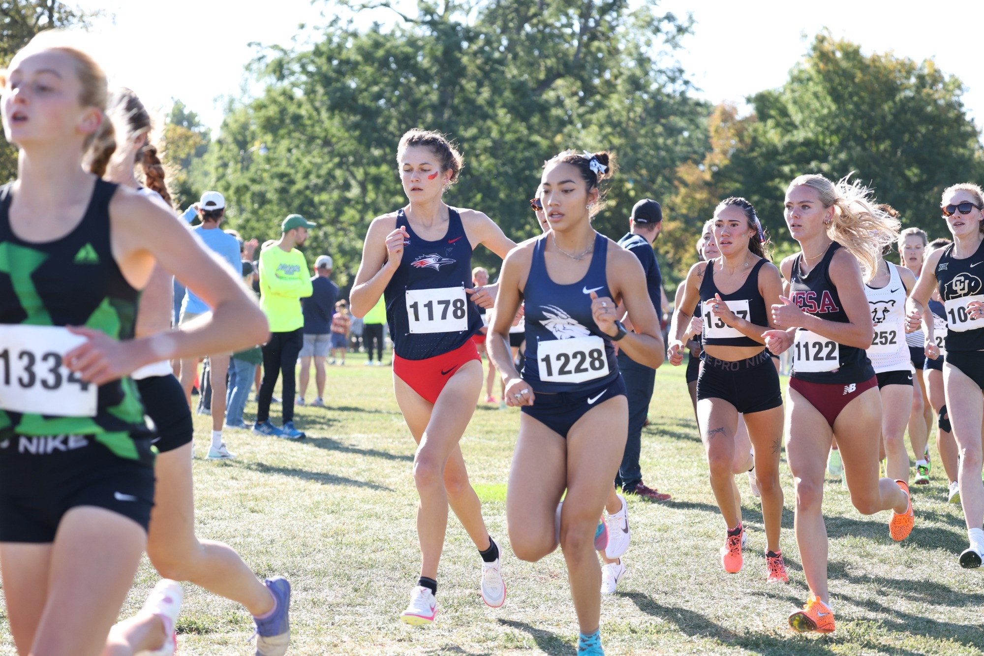 Mia Salas Races at Roadrunners Invitational