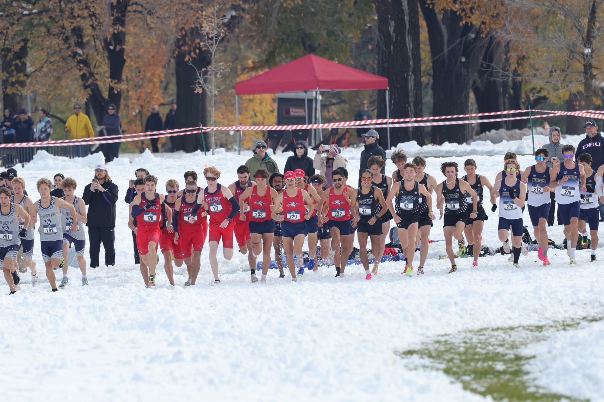 2024 NCAA South Central Regional Men's Race Start