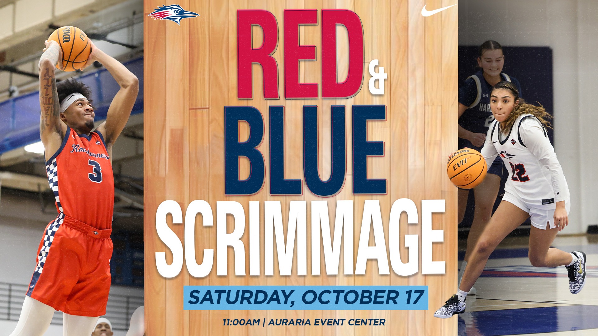 Basketball 2026 Red and Blue
