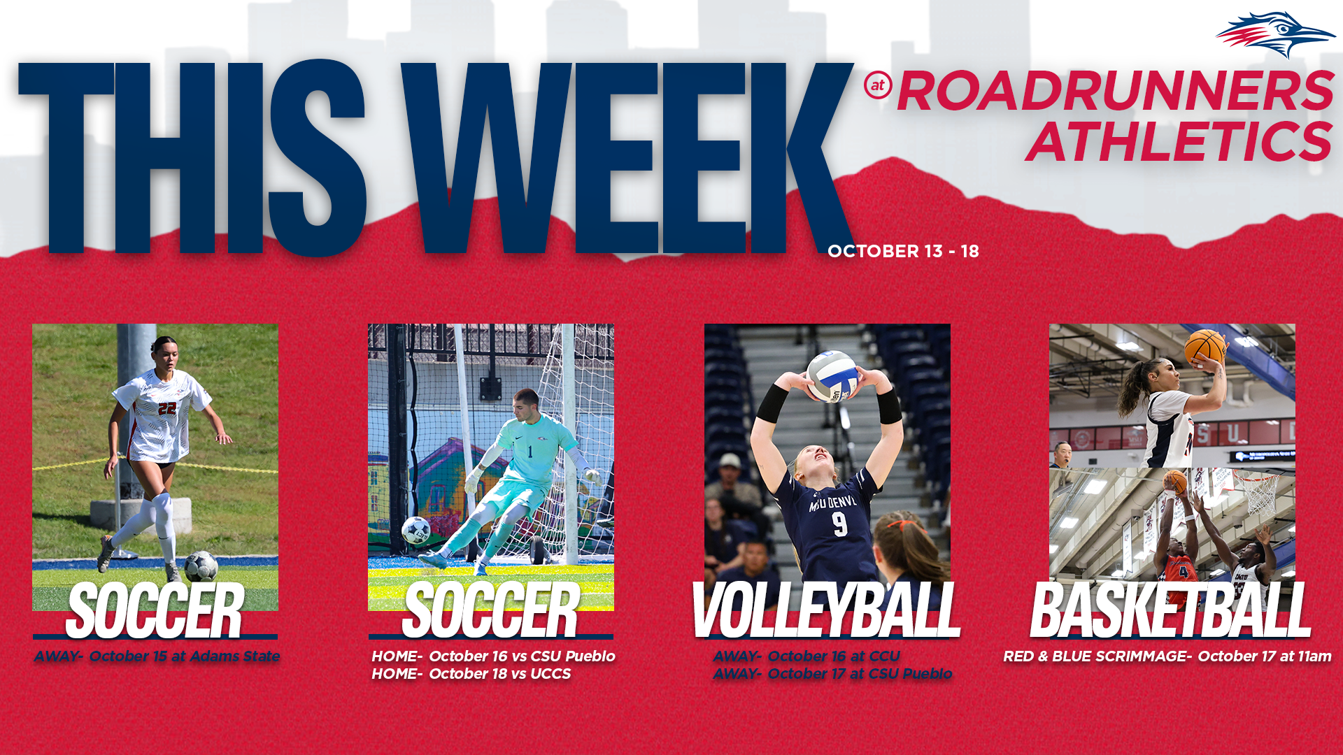 This Week in Roadrunners Athletics 10.15