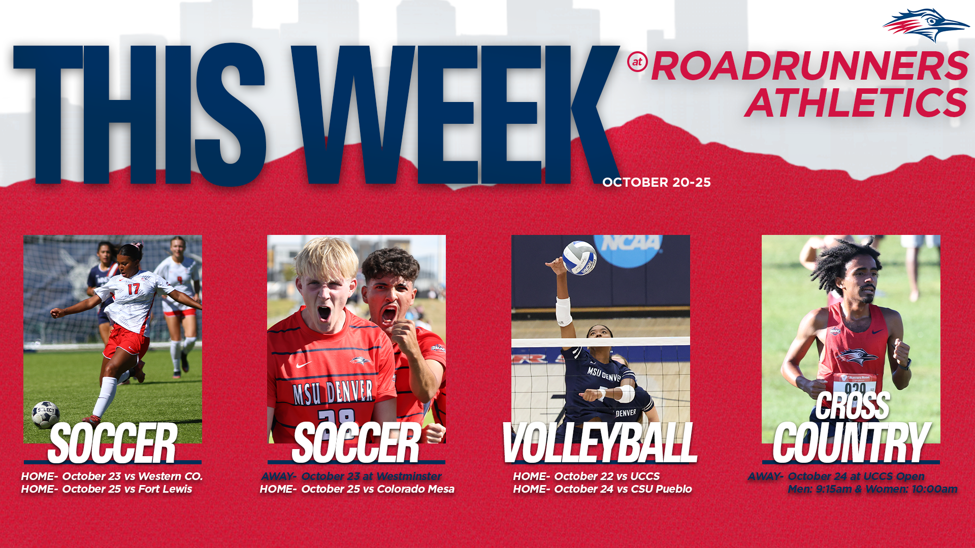This Week in Roadrunners Athletics 