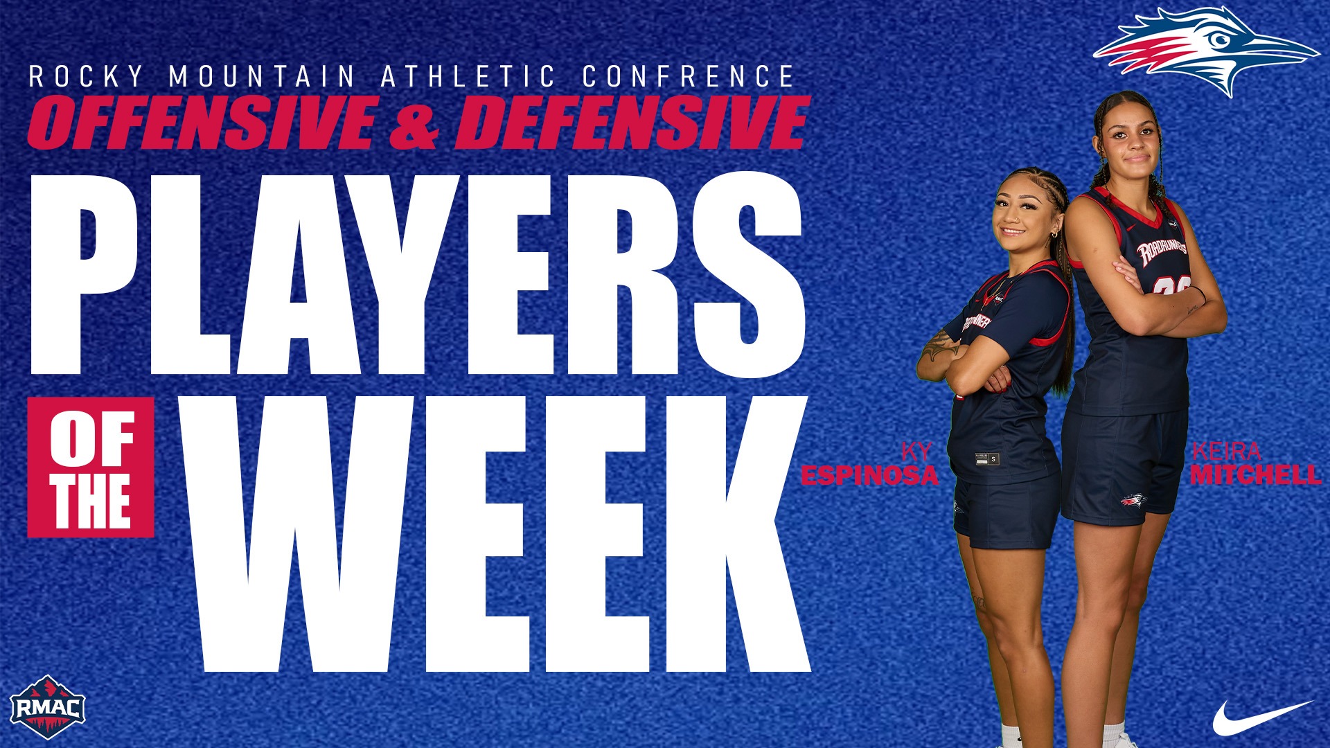 Mikylah Espinosa and Keira Mitchell RMAC POTW