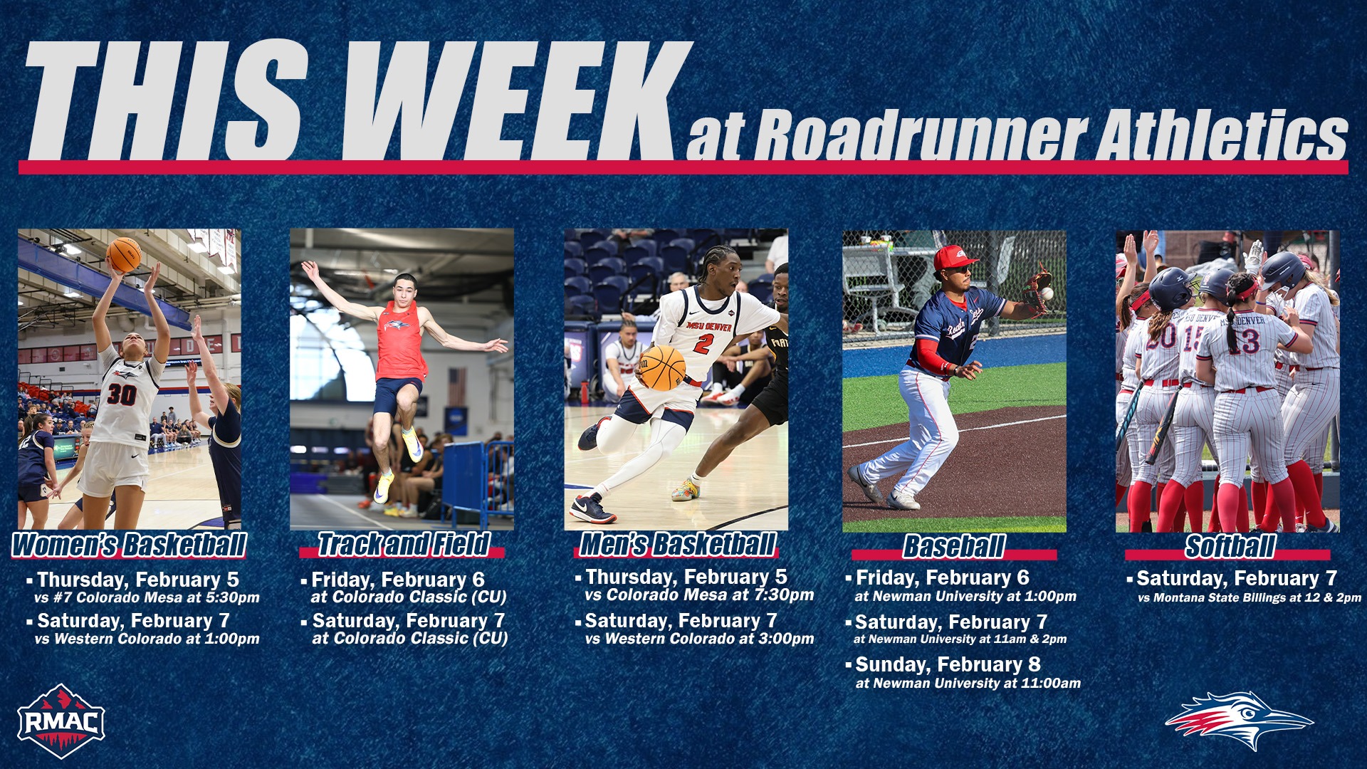 2.3 This Week in Roadrunners Athletics