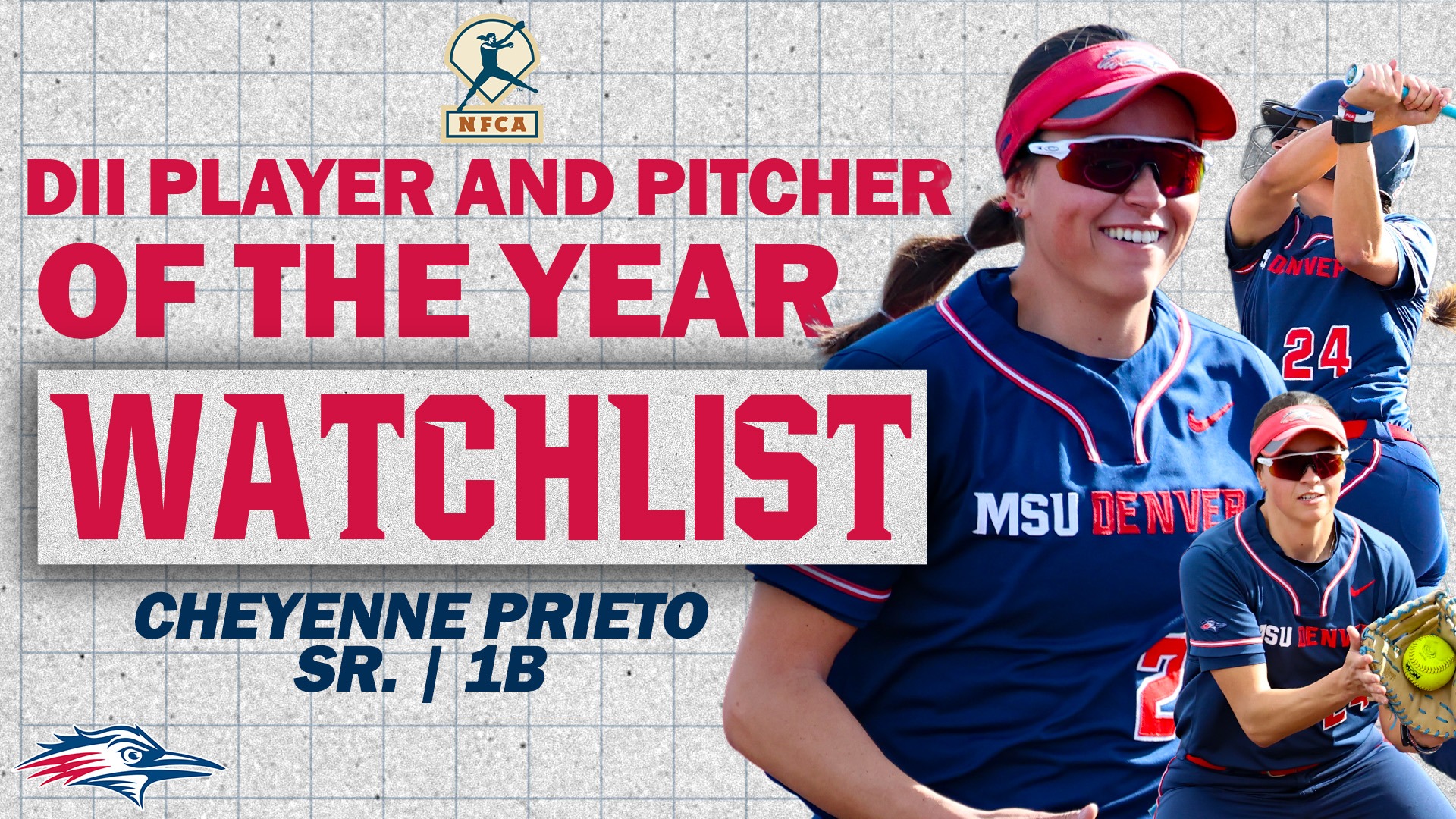 NFCA Cheyenne Prieto Midseason Player of the Year watchlist