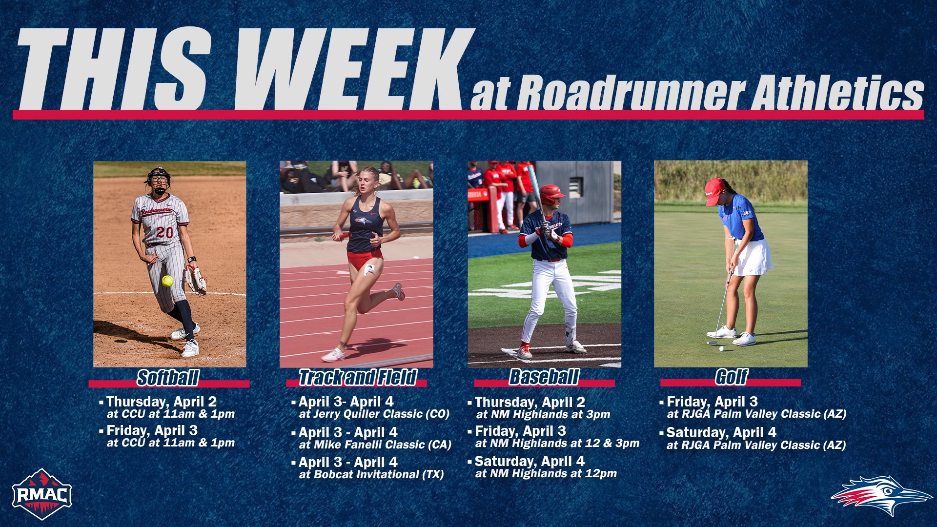 This Week in Roadrunners Athletics