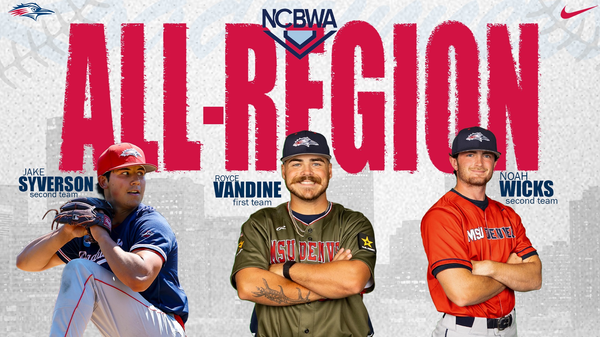 2026 Baseball NCBWA All-Region