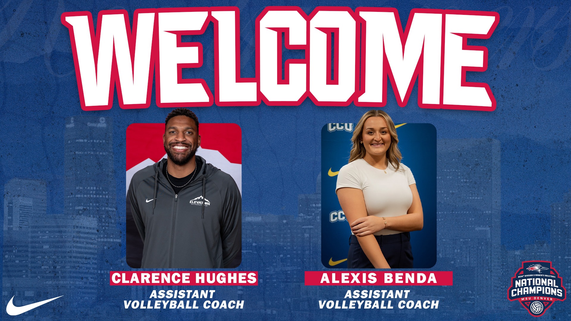 2026 VB Welcome Assistant Coaches