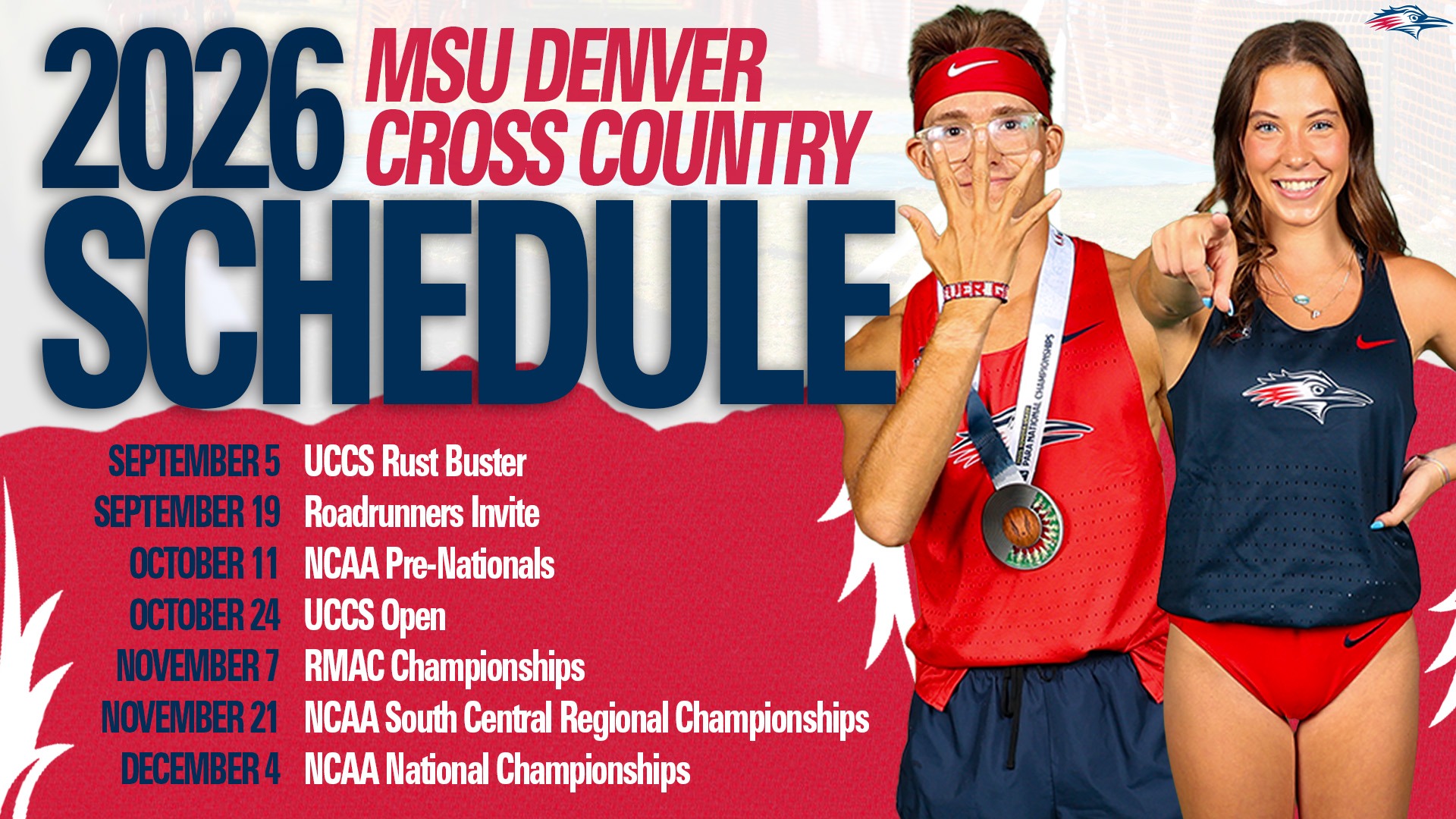 2026 XC Schedule 