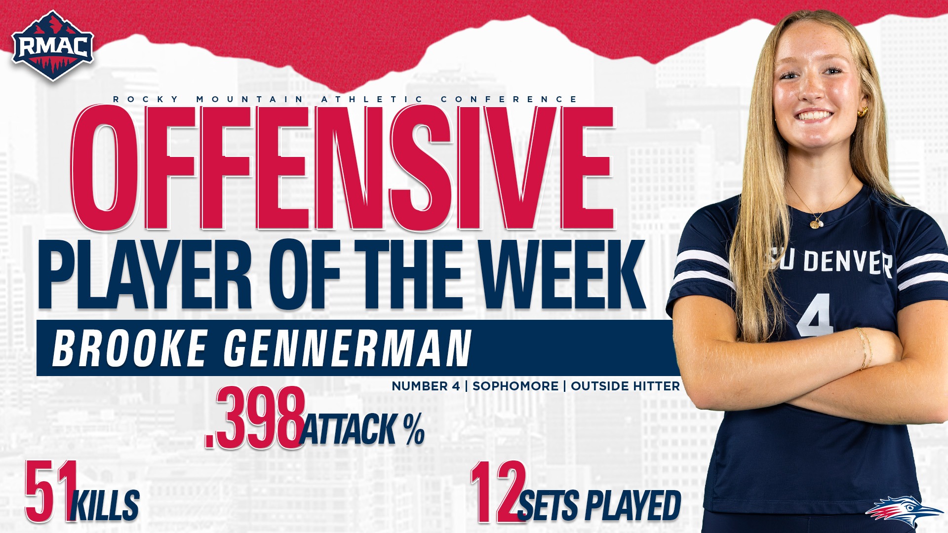 Brooke Gennerman RMAC POTW
