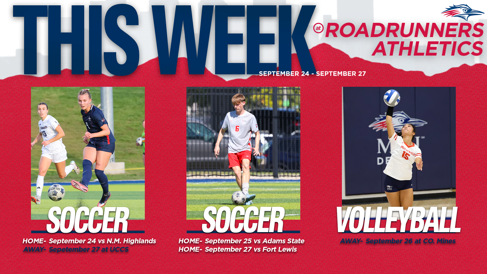 This Week in Roadrunners 9.24.26