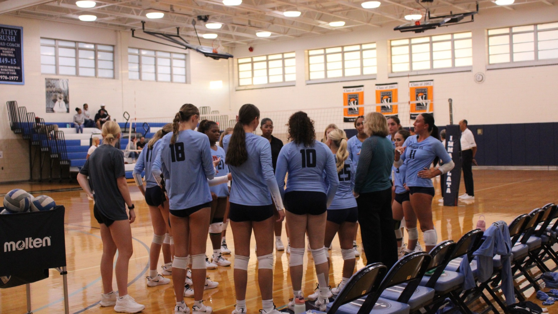 WVB Team Huddle