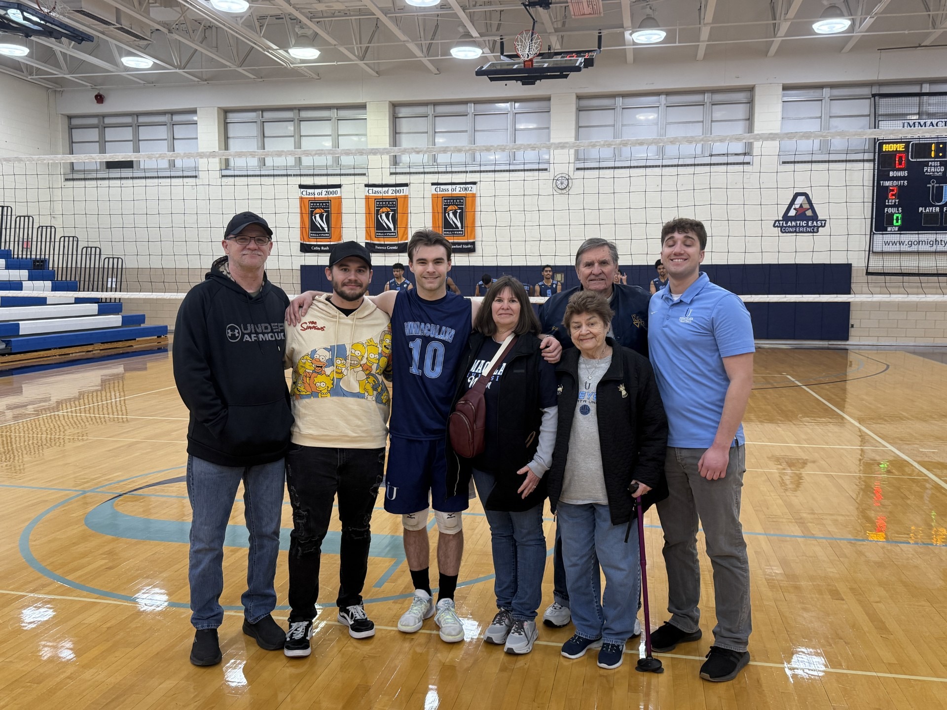 IUMVB 2025 Matt Pfister Senior Day