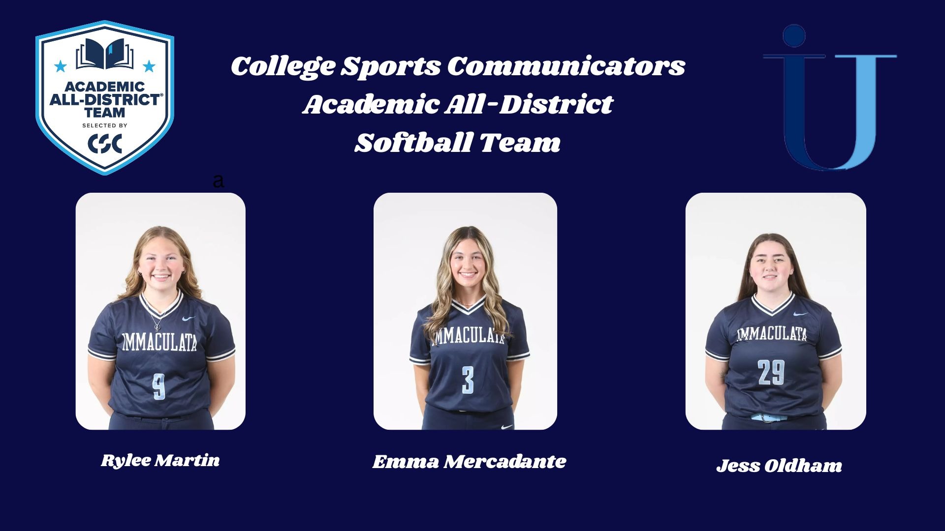 CSC Softball Academic All-District