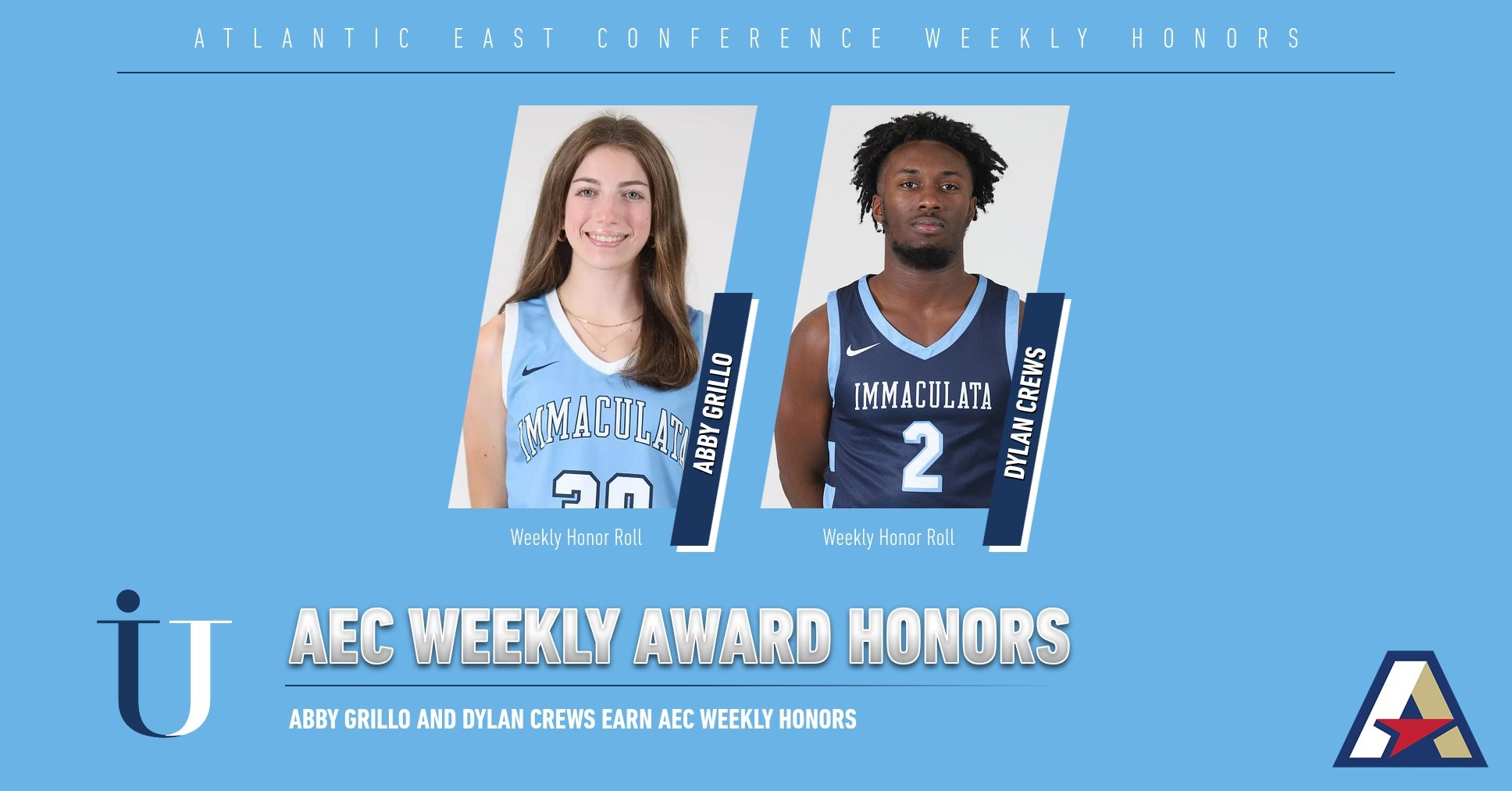Grillo and Crews AEC Weekly Honors 1.5.26