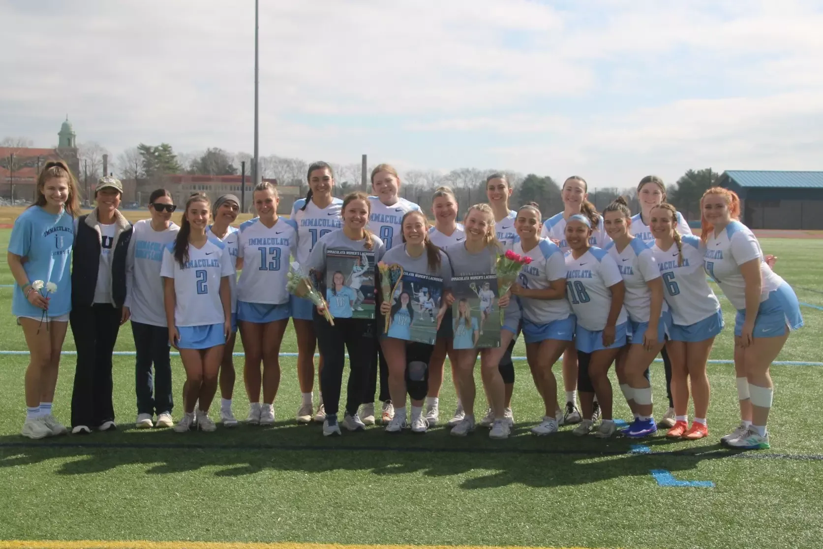 IUWLAX 2026 Senior Day Team