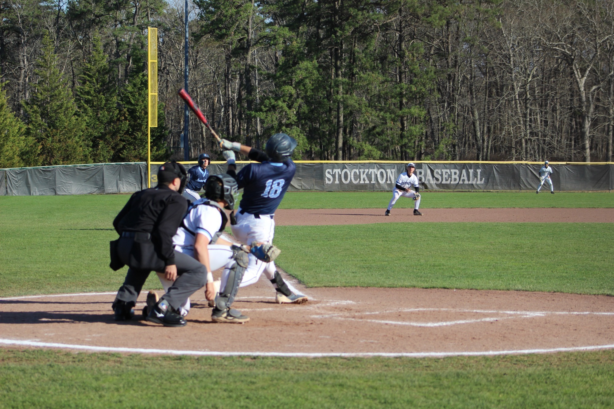 IU Base BL Woodward hit at Stockton
