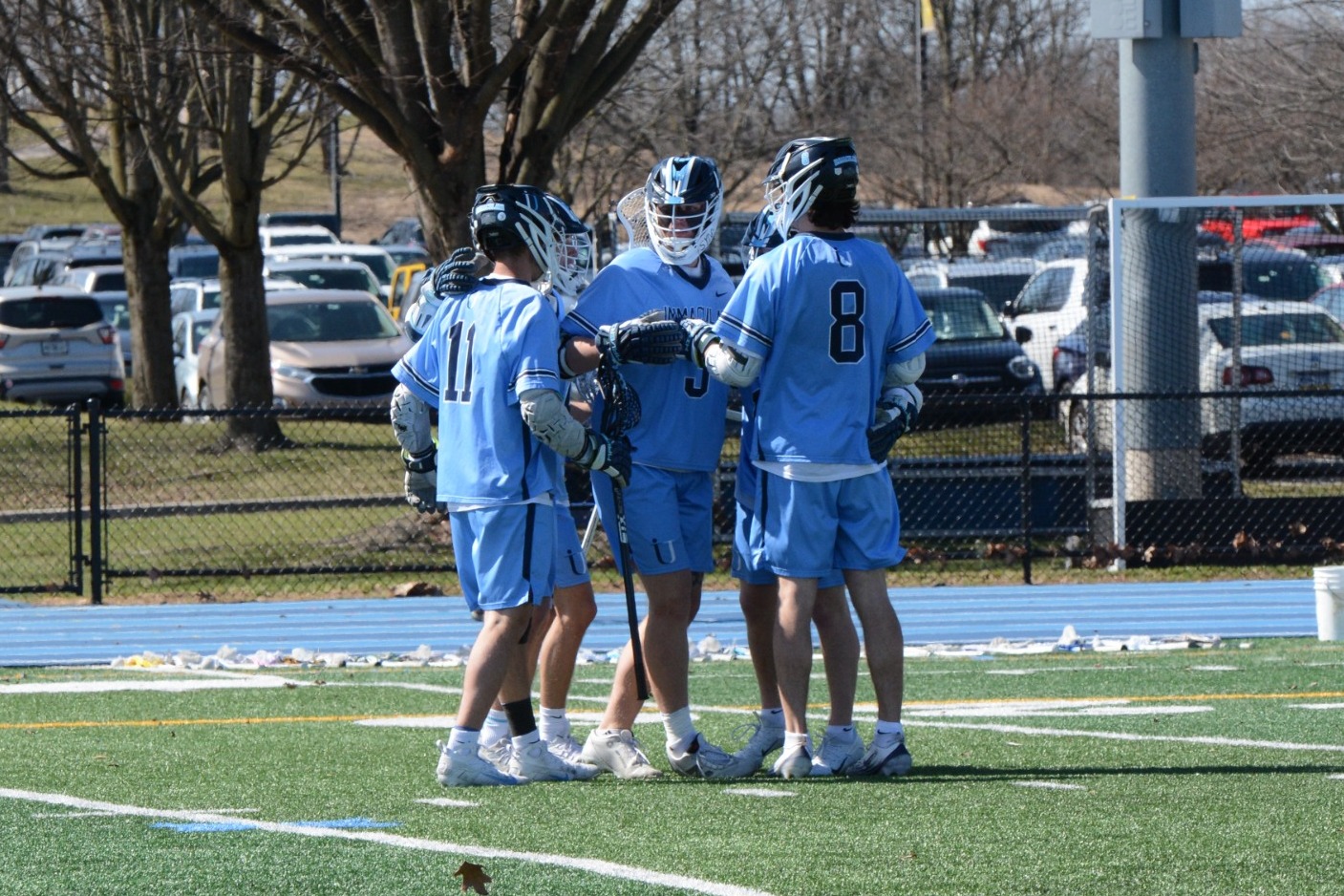 MLax 2026 DG Team goal cele on the road