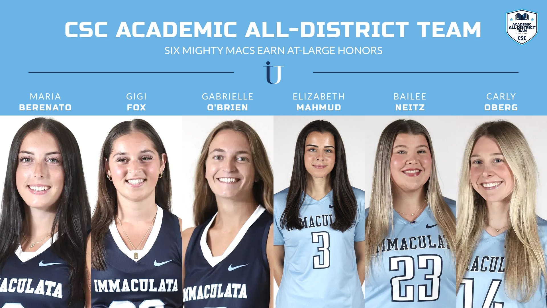CSC Academic All-District At-Large Women's