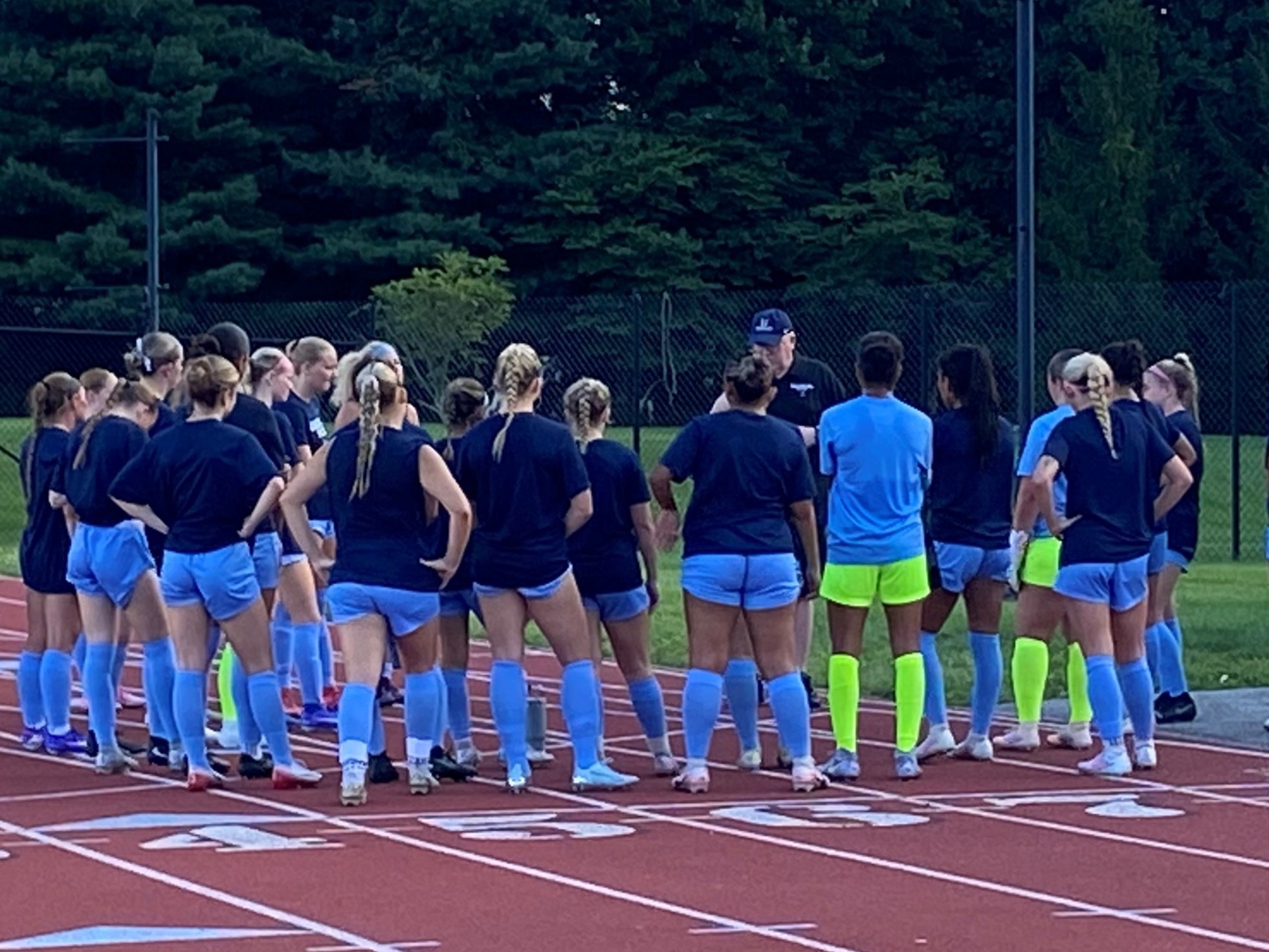 IUWS 2026 pregame huddle