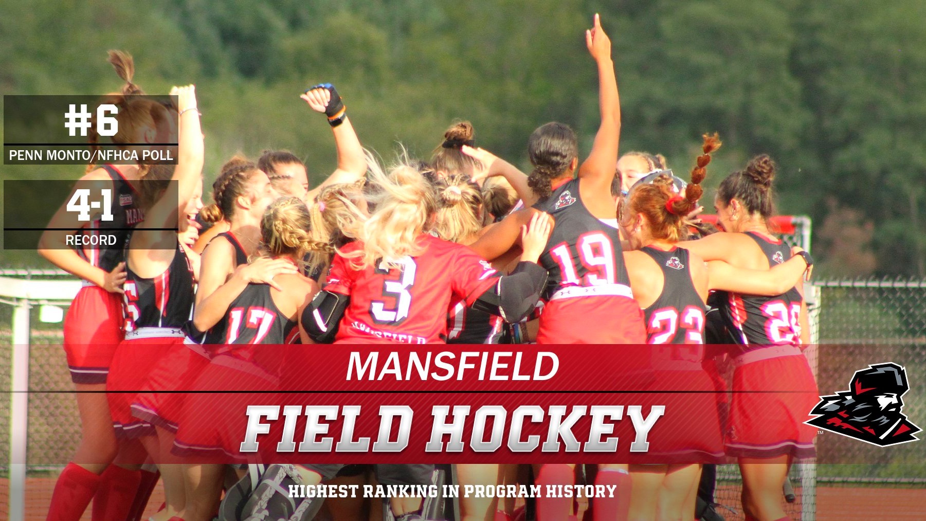 Mansfield Field Hockey Receives Highest Ranking in Program History at