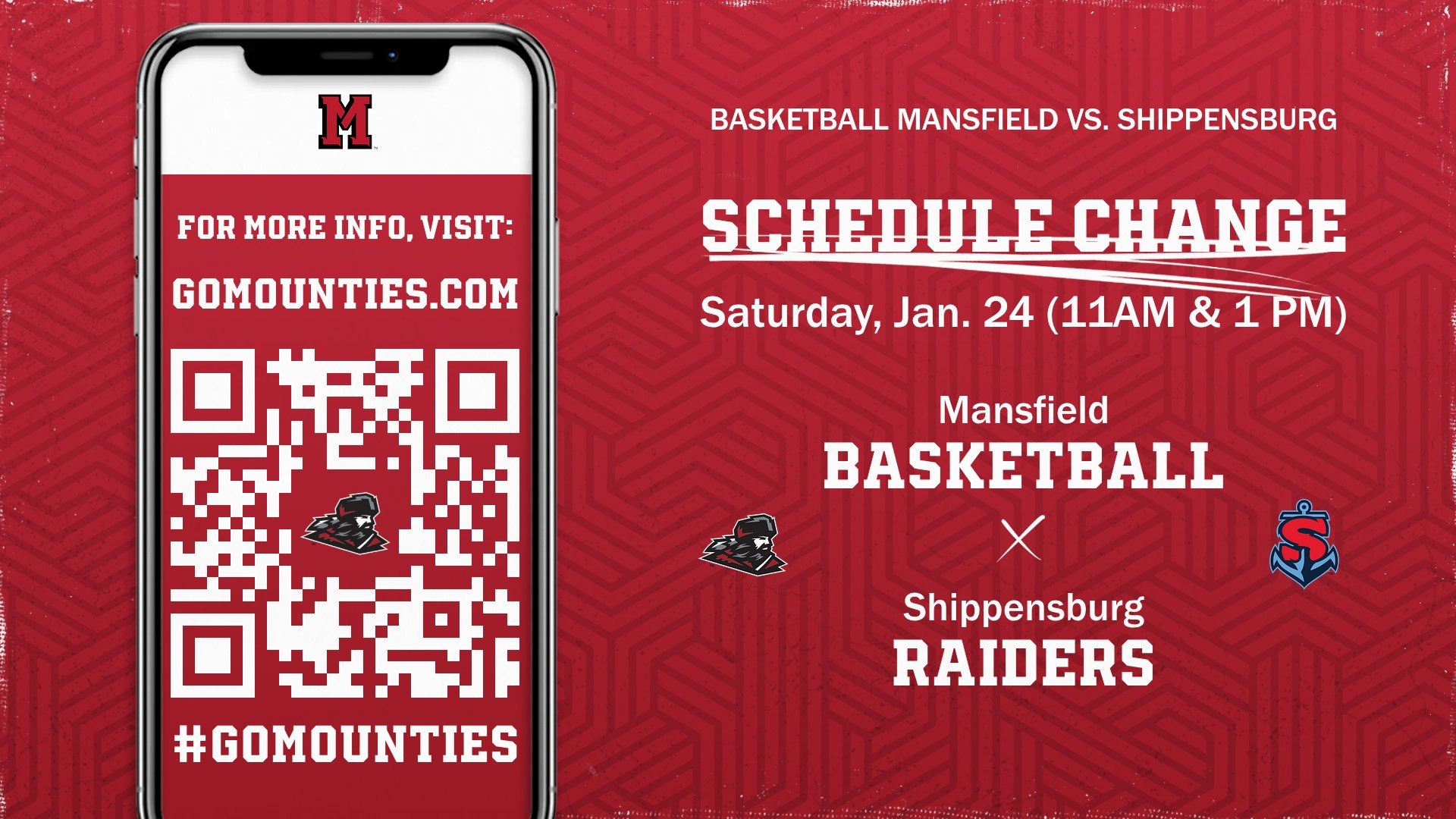 Basketball vs Ship reschedule