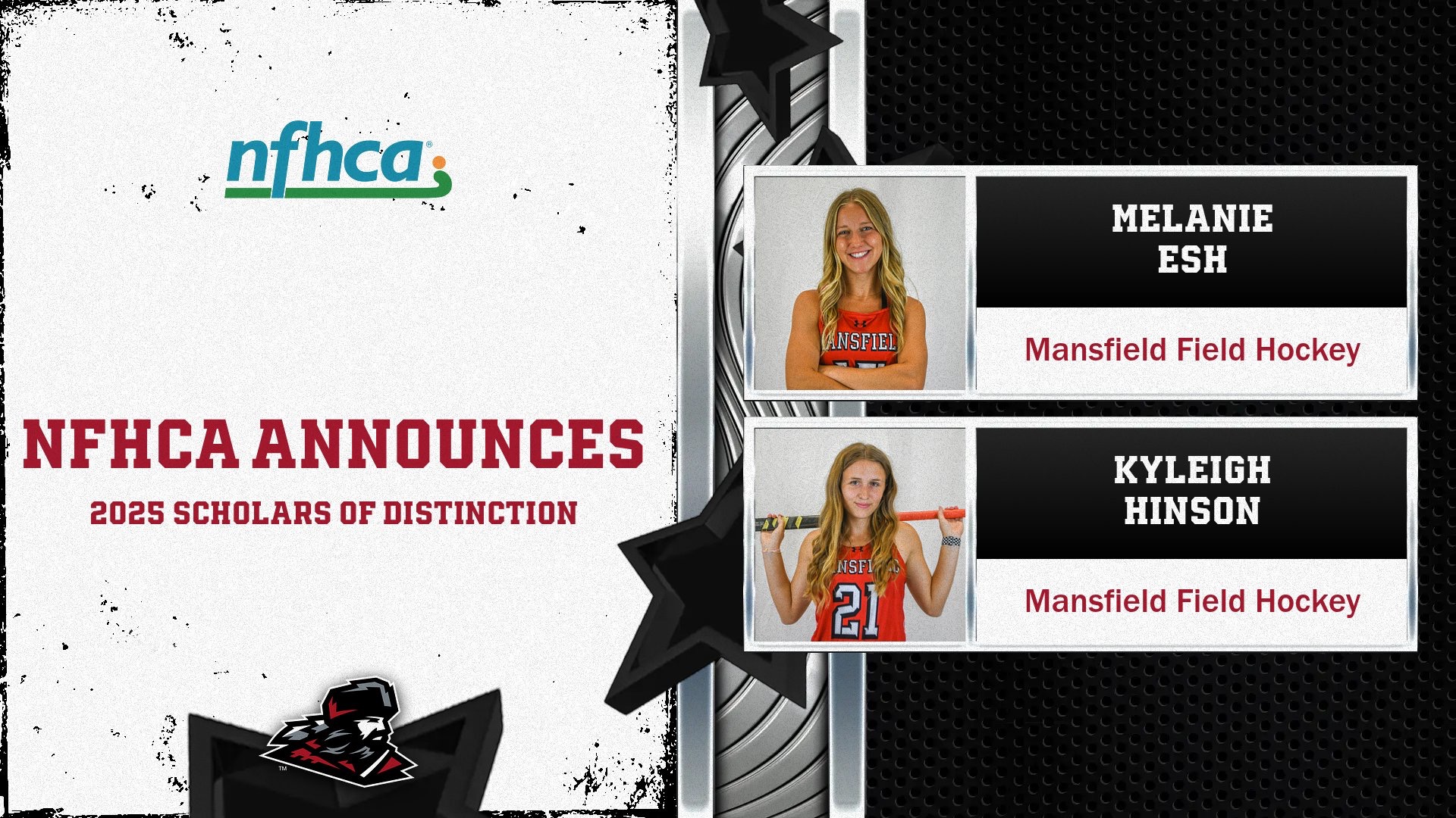 NFHCA 2025 Division II Scholars of Distinction
