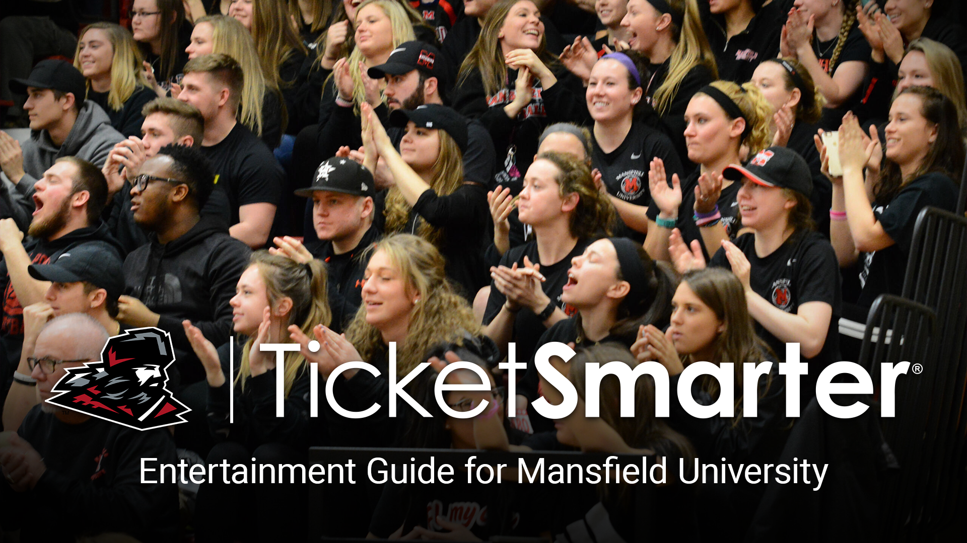 crowd celebrating with text over that says ticketsmarter