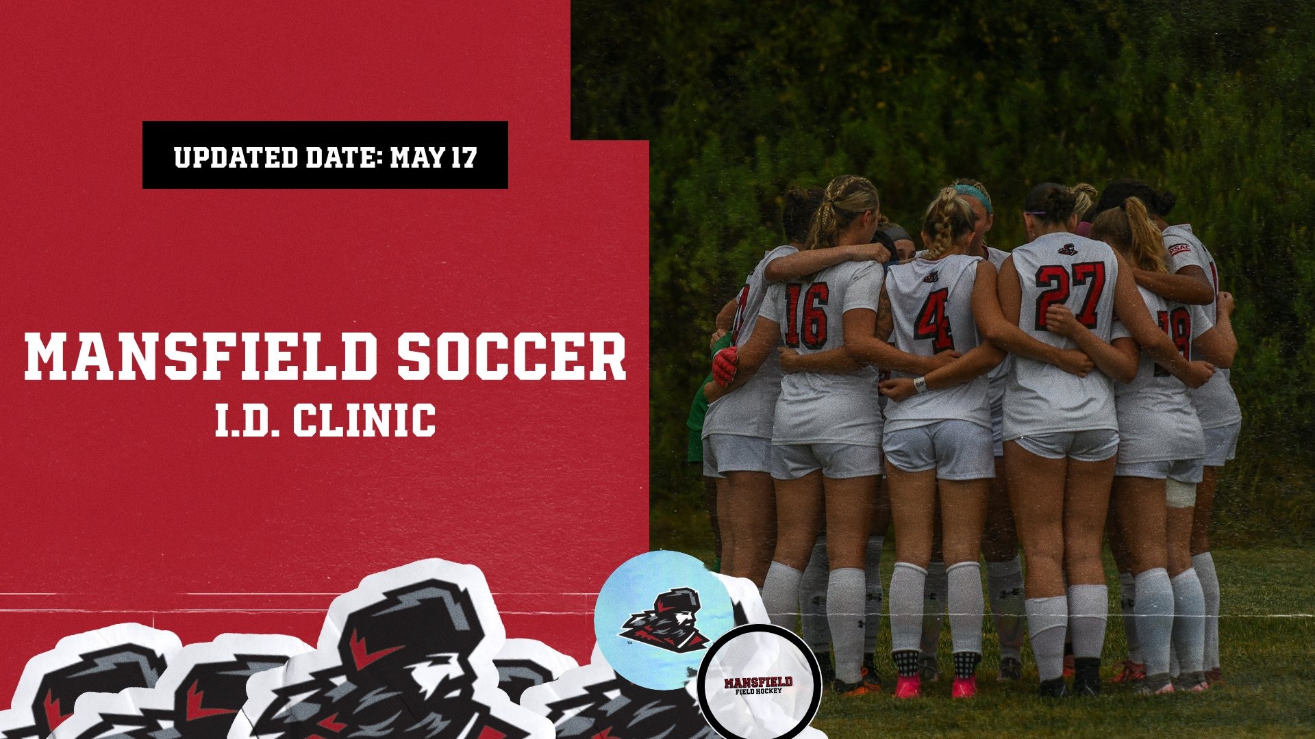 Mansfield Soccer ID Clinic Flyer 2026
