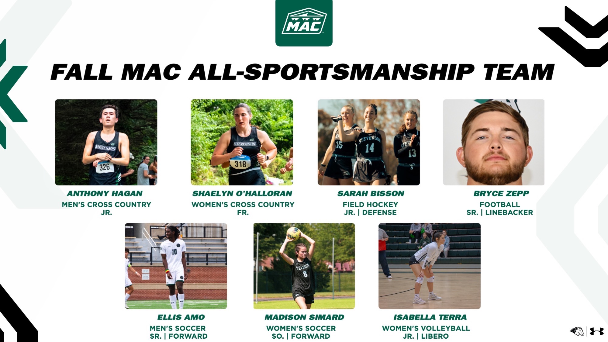 2025 Fall MAC Sportsmanship Team