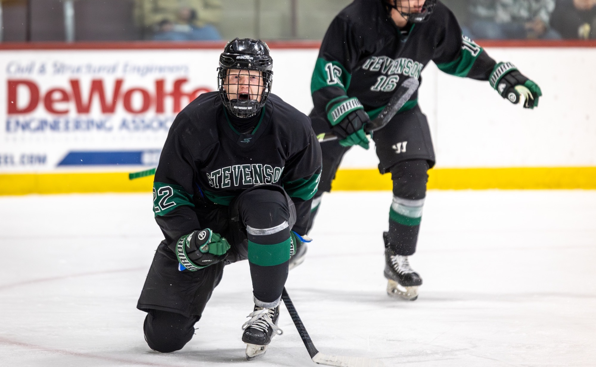 Galin celebrating goal
