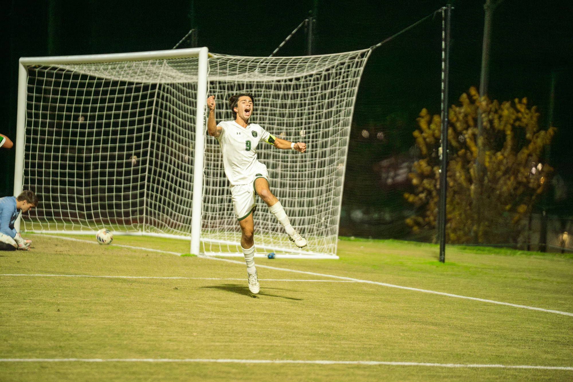 Vitella celebrating goal