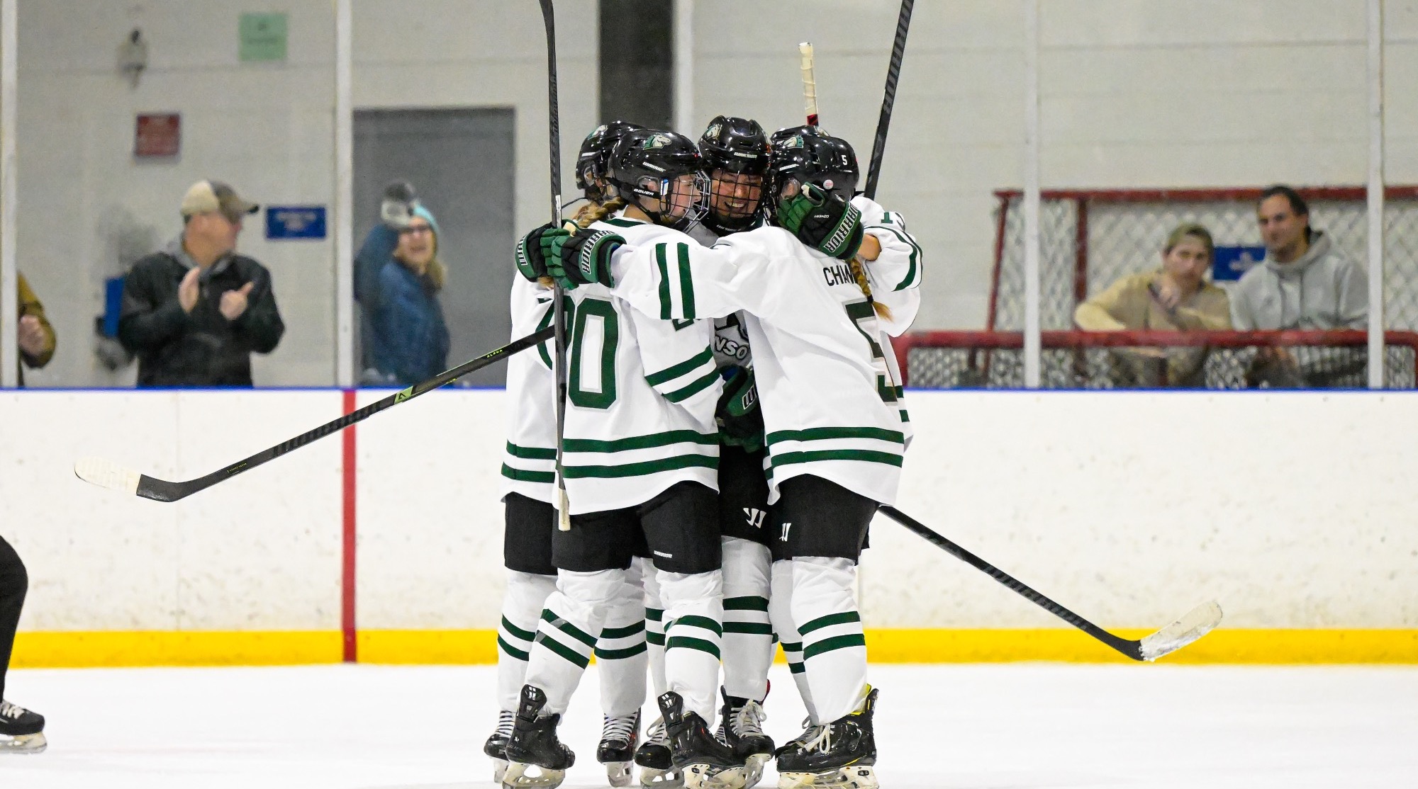 WIH goal celebration