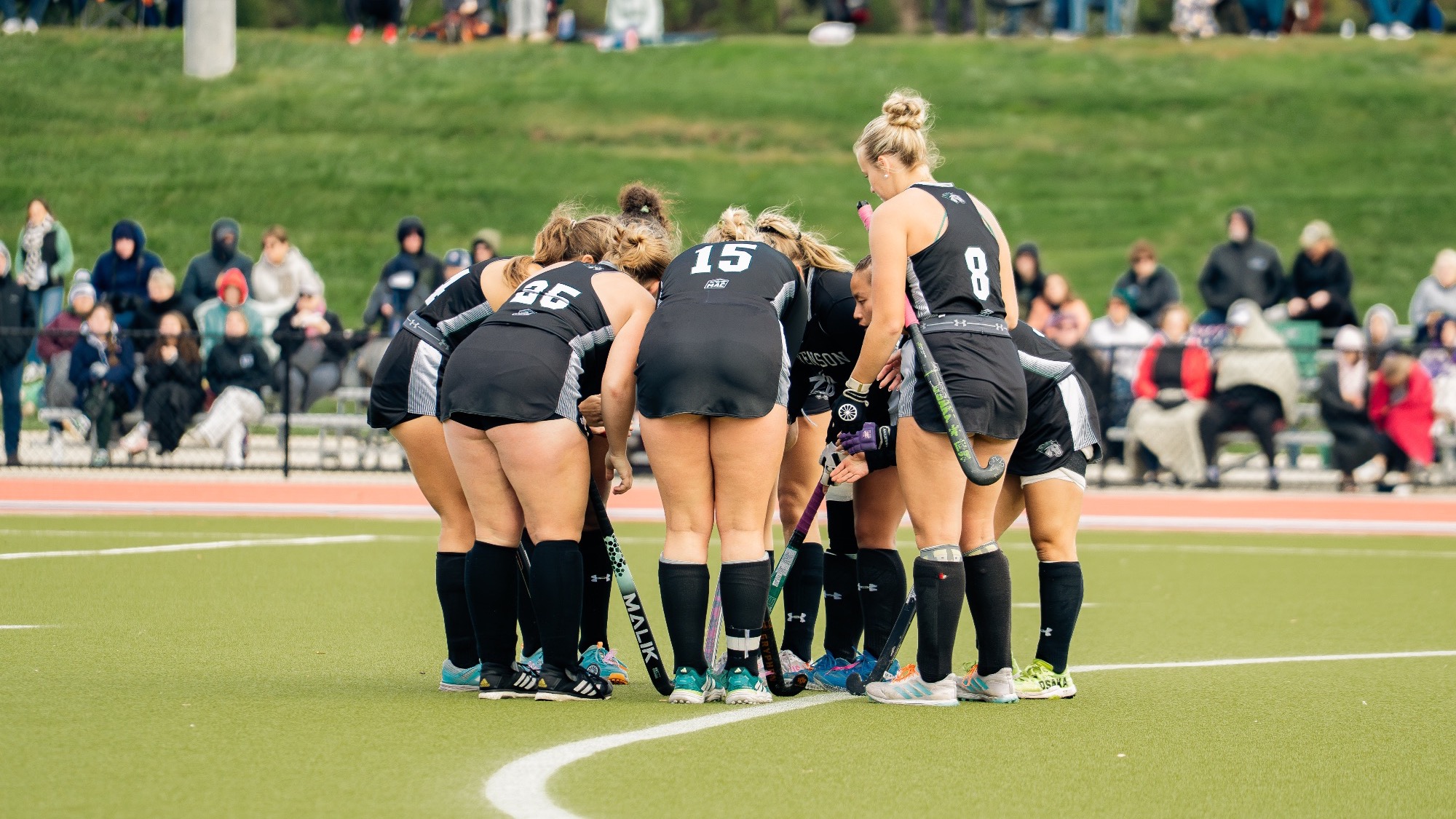 Field Hockey huddle