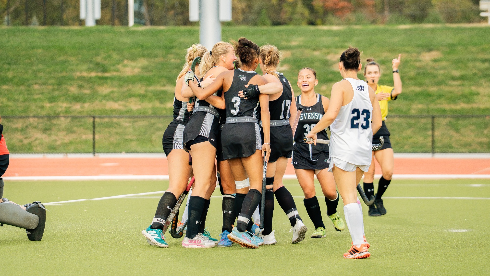 FH post goal celebration vs. Hood
