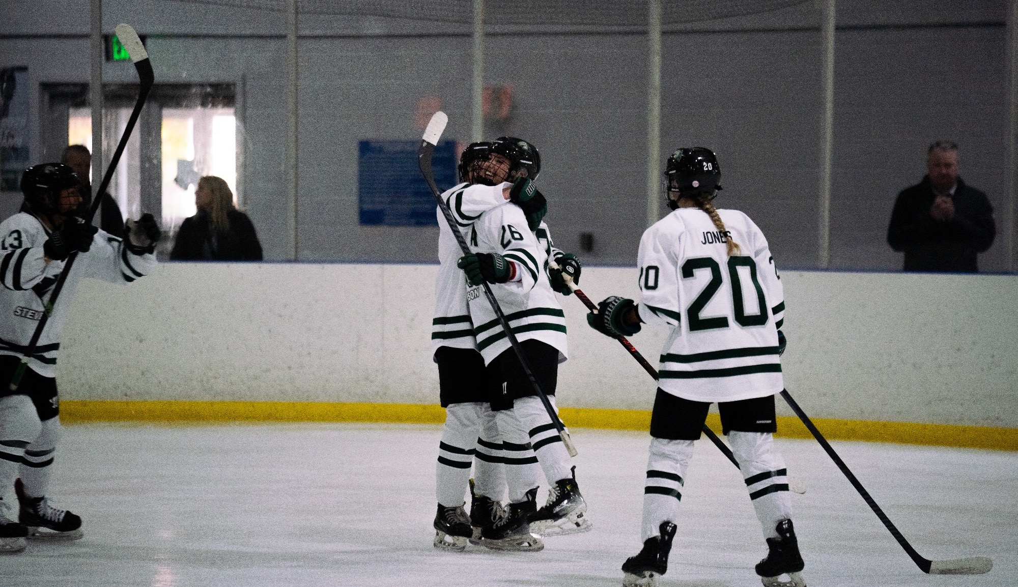 WIH goal celebration