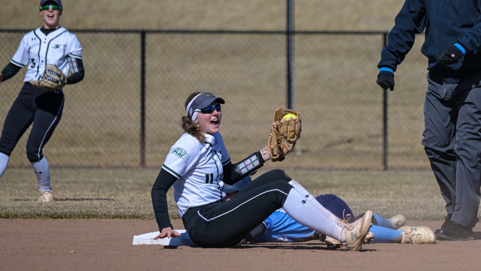 Boswell showing and exciting to have confirmed the out at second base