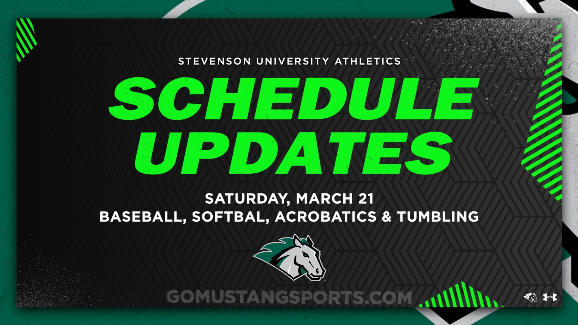MARCH 21 Schedule Updates