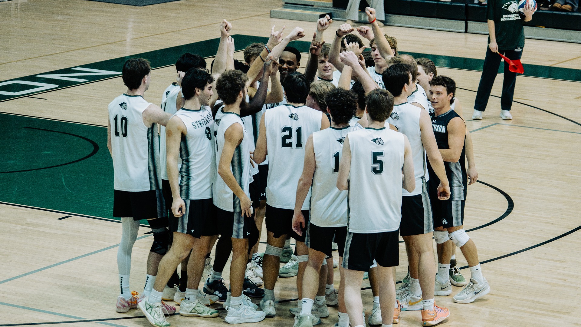 Team group breakdown before the game