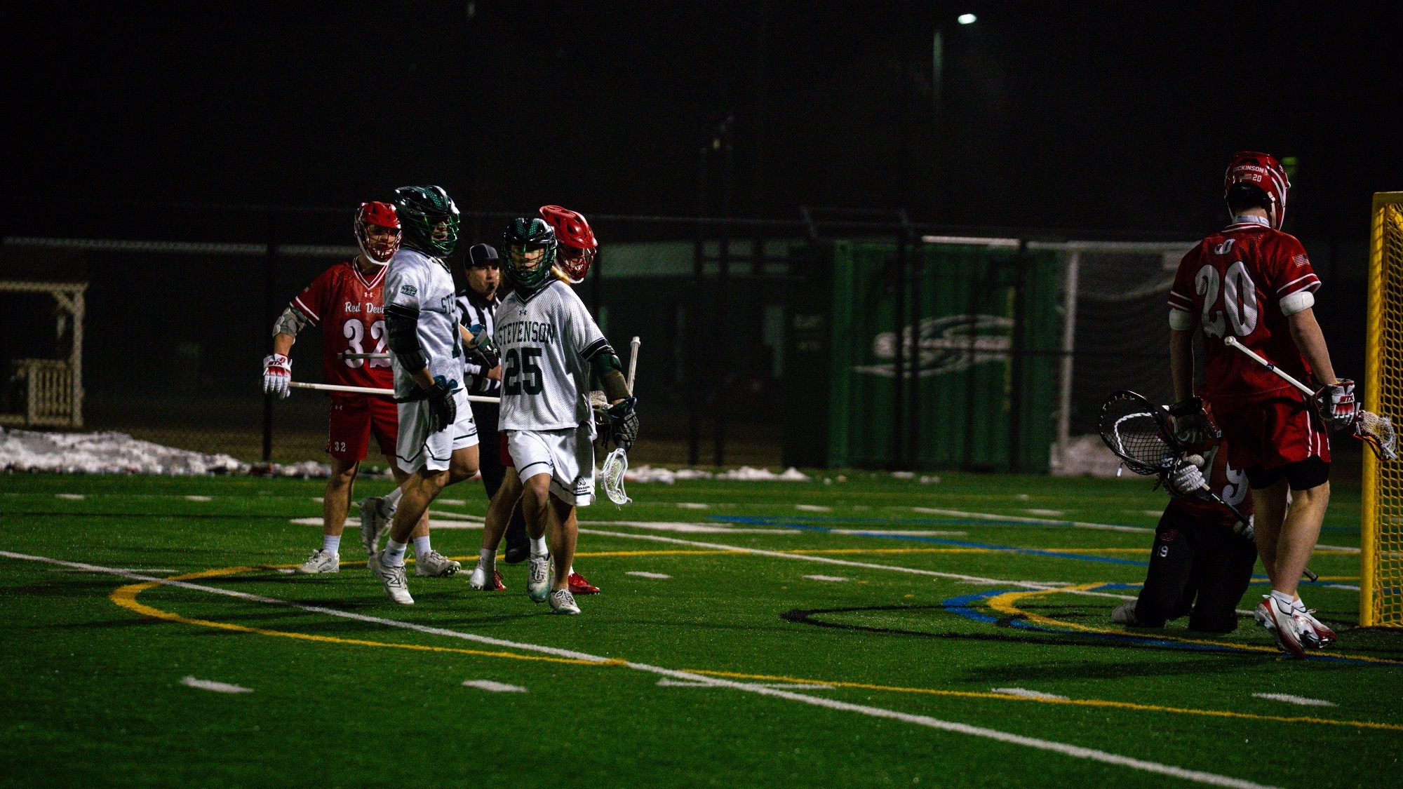 Gossen and Curtis post goal celebration