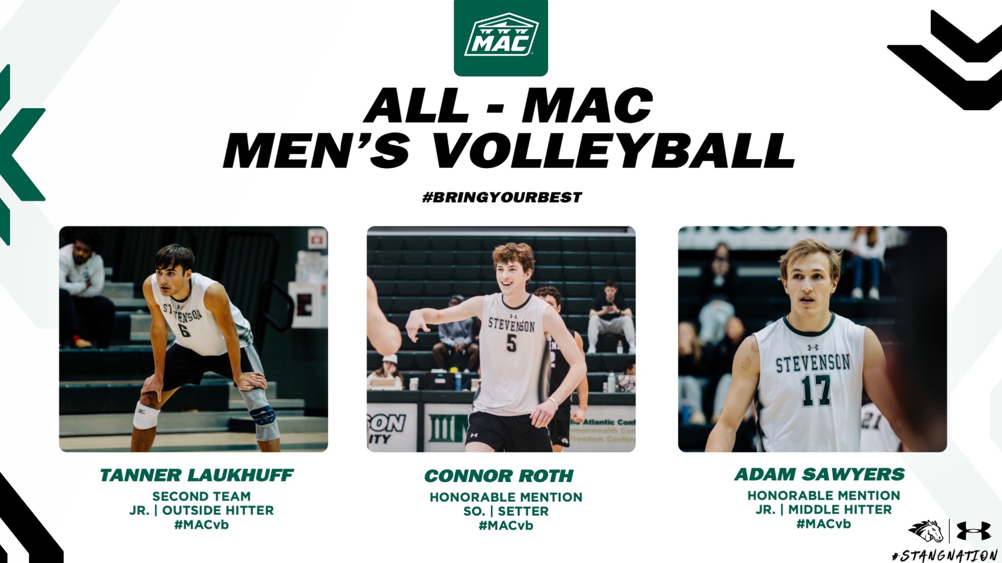 Men's Volleyball 2026 All-MAC Conference Graphic