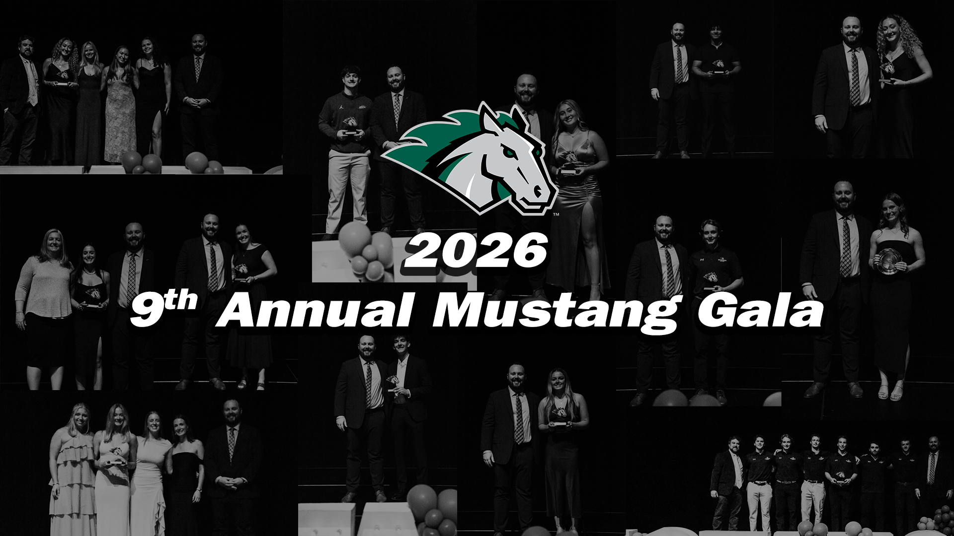 2026 Mustang Gala Recap collage of award recipients 