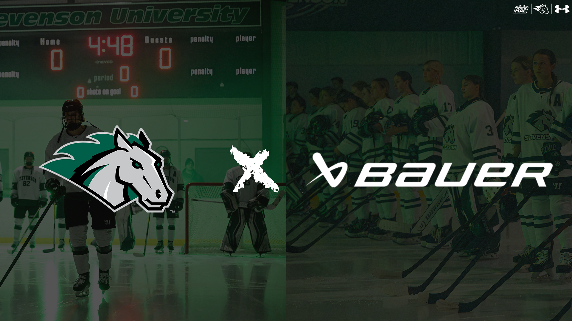 Stevenson and Bauer Hockey Partnership Announcement