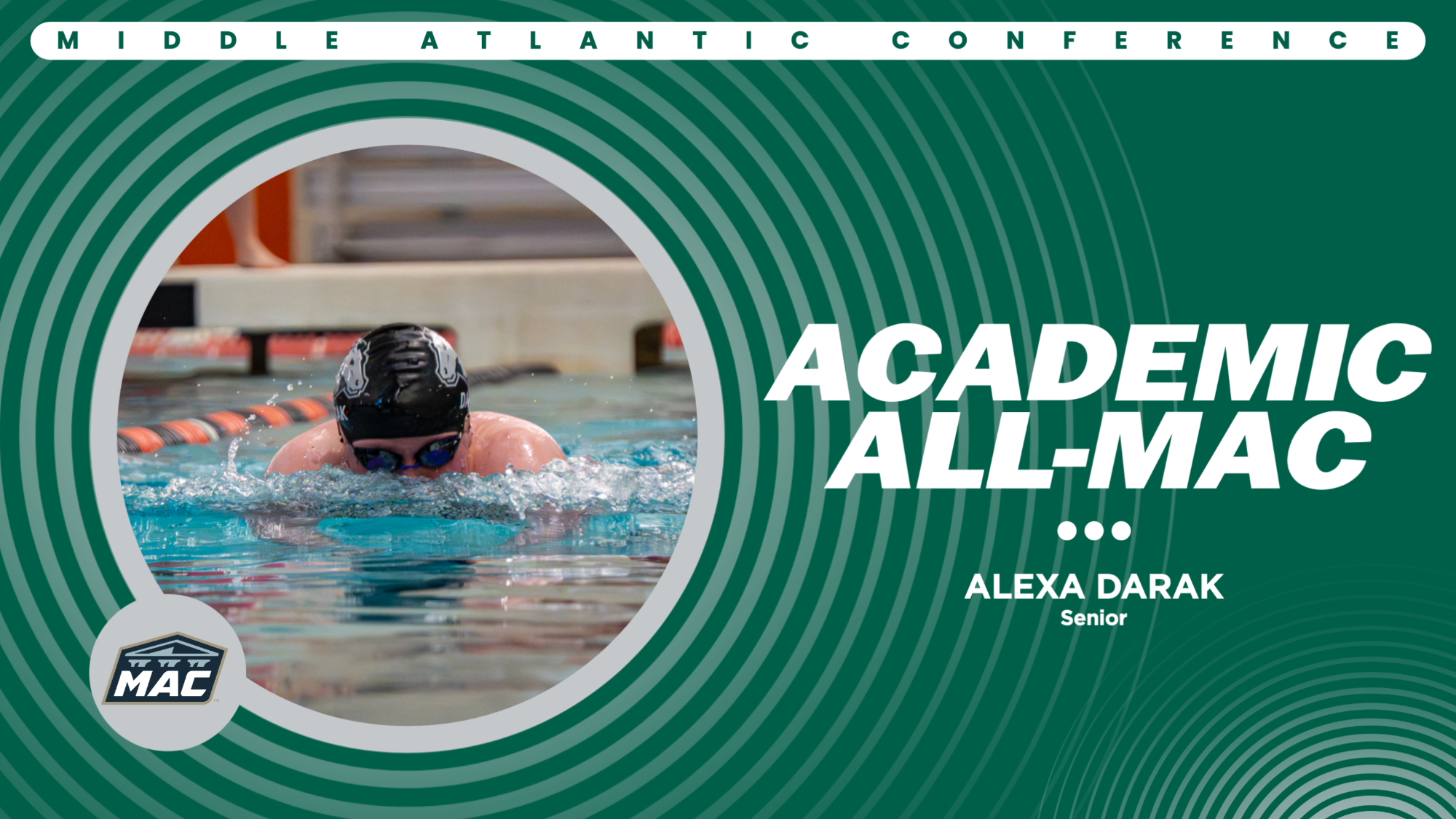 Alexa Darak Academic All-MAC