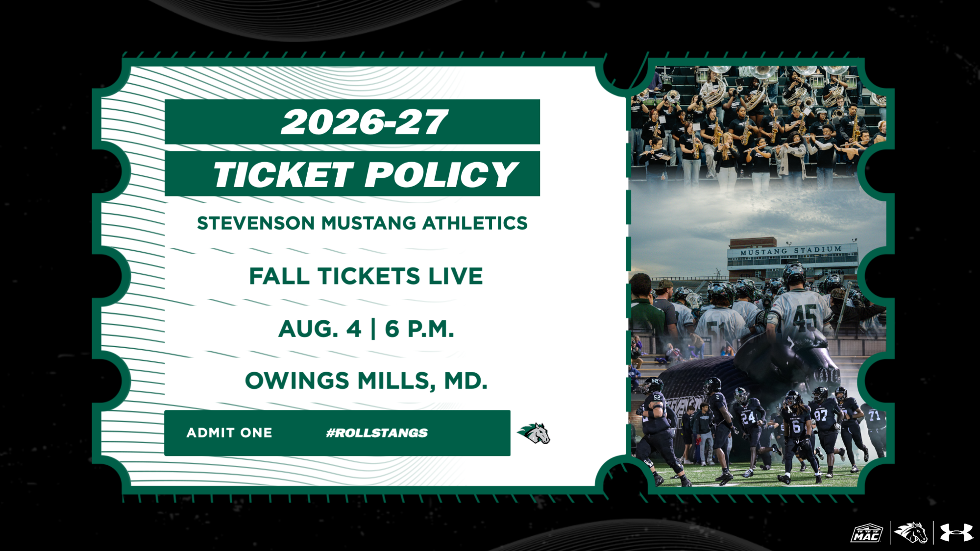 Ticketing Policy Release